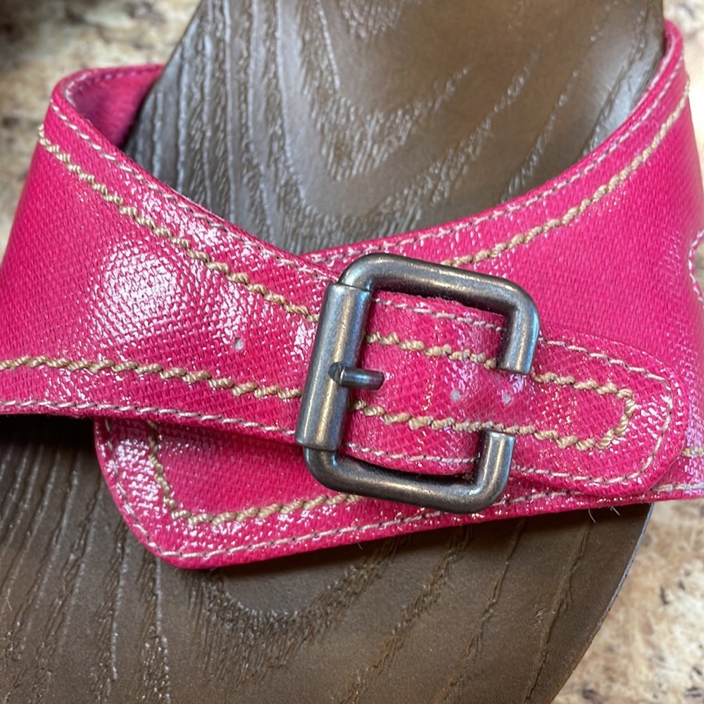 Dr. Scholl’s Advanced Comfort Series Slide On Sandals. Pink. Size 8.  EUC - Picture 2 of 10